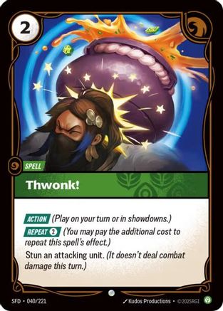 Thwonk! (040/221) [Spiritforged] Foil