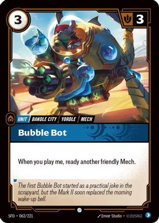 Bubble Bot (062/221) [Spiritforged] Foil