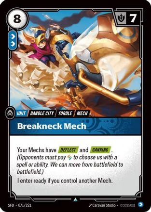 Breakneck Mech (071/221) [Spiritforged] Foil
