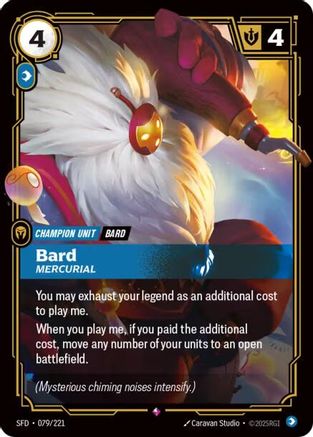Bard - Mercurial (079/221) [Spiritforged] Foil