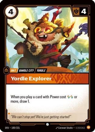 Yordle Explorer (100/221) [Spiritforged] Foil