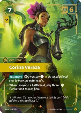 Corina Veraza (179/221) [Spiritforged] Foil