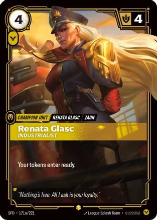 Renata Glasc - Industrialist (Alternate Art) (171a/221) [Spiritforged] Foil