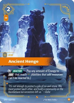 Ancient Henge (117/221) [Spiritforged] Foil