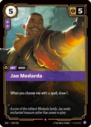 Jae Medarda (142/221) [Spiritforged] Foil