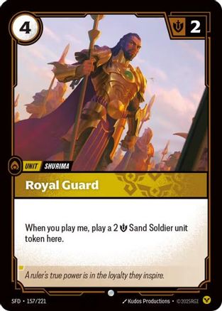 Royal Guard (157/221) [Spiritforged] Foil