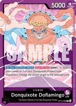 Donquixote Doflamingo - OP14-060 [The Azure Sea's Seven] Leader