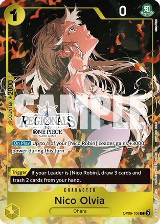 Nico Olvia (Online Regional Participation Pack 2025 Vol.1) [One Piece Promotion Cards] Common