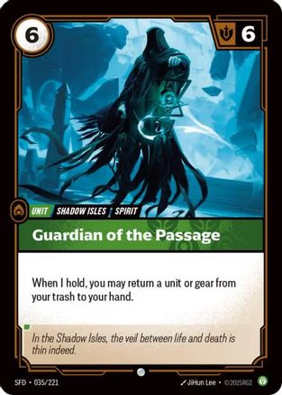 Guardian of the Passage (035/221) [Spiritforged] Foil