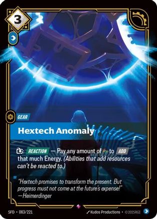 Hextech Anomaly (083/221) [Spiritforged] Foil