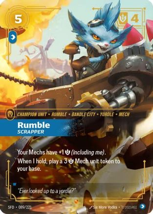 Rumble - Scrapper (089/221) [Spiritforged] Foil