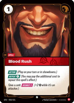 Blood Rush (003/221) [Spiritforged]