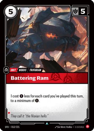 Battering Ram (012/221) [Spiritforged] Foil