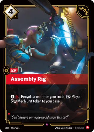 Assembly Rig (019/221) [Spiritforged] Foil