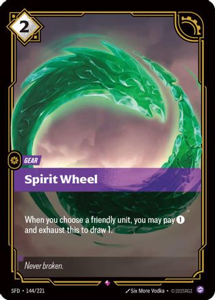 Spirit Wheel (144/221) [Spiritforged] Foil