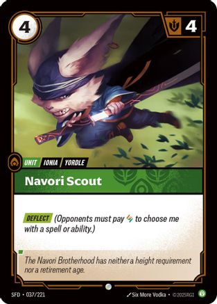 Navori Scout (037/221) [Spiritforged] Foil