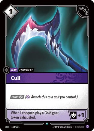 Cull (134/221) [Spiritforged] Foil
