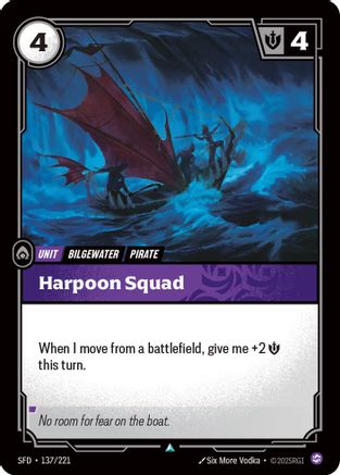 Harpoon Squad (137/221) [Spiritforged] Foil