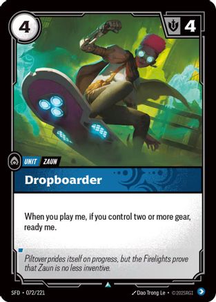 Dropboarder (072/221) [Spiritforged] Foil