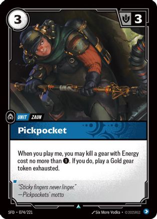 Pickpocket (074/221) [Spiritforged] Foil