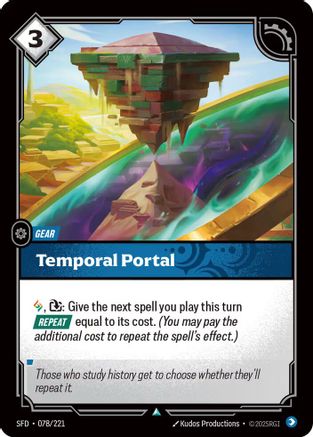 Temporal Portal (078/221) [Spiritforged] Foil