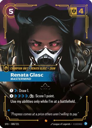 Renata Glasc - Mastermind (088/221) [Spiritforged] Foil