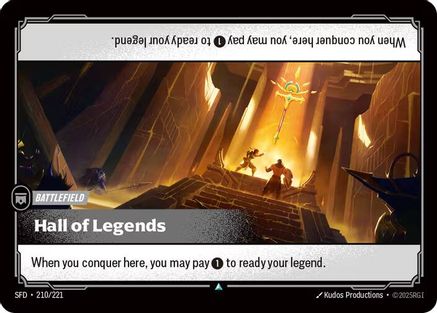 Hall of Legends (210/221) [Spiritforged] Foil