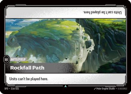 Rockfall Path (216/221) [Spiritforged] Foil