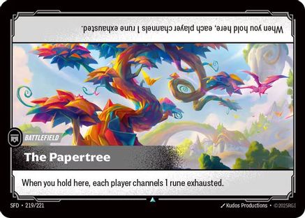 The Papertree (219/221) [Spiritforged] Foil
