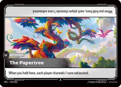The Papertree (219/221) [Spiritforged] Foil