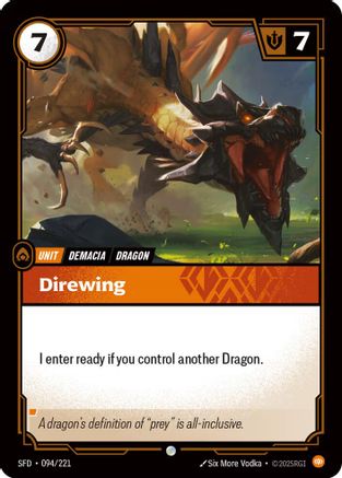 Direwing (094/221) [Spiritforged] Foil