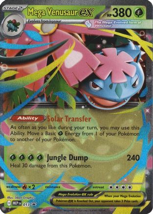 Mega Venusaur ex 013/null [ME Mega Evolution Promo] (Holofoil)