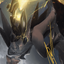 Ruthless Lawbringer // Ruthless Lawbringer (AOTJ-032) - Outlaws of Thunder Junction Art Series (Borderless) Foil