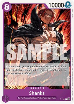 Shanks (Store Tournament 2025 Vol. 4) [One Piece Promotion Cards] Promo