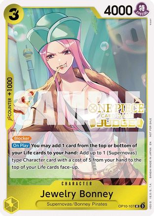 Jewelry Bonney (Judge Pack Vol. 7) [One Piece Promotion Cards] Uncommon