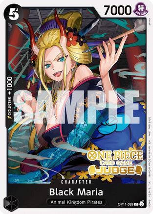 Black Maria (Judge Pack Vol. 7) [One Piece Promotion Cards] Common