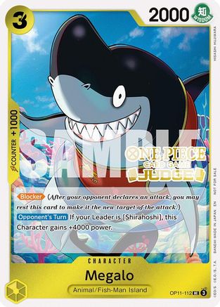 Megalo (Judge Pack Vol. 7) [One Piece Promotion Cards] Uncommon