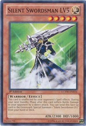 Silent Swordsman LV5 [LCYW-EN034] Common
