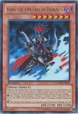 Gorz the Emissary of Darkness [LCYW-EN044] Ultra Rare