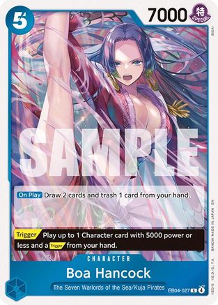 Boa Hancock - EB04-027 [The Azure Sea's Seven] Rare