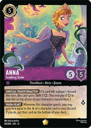 Anna - Soothing Sister (50/204) Winterspell (Cold Foil)