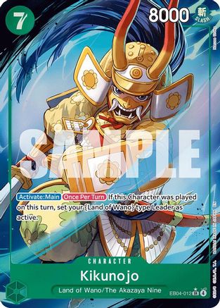 Kikunojo - EB04-012 (Alternate Art) [The Azure Sea's Seven] Super Rare