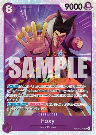 Foxy [The Azure Sea's Seven] Super Rare