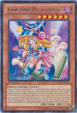 Toon Dark Magician Girl [LCYW-EN111] Rare