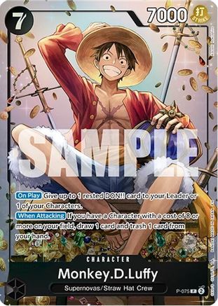 Monkey.D.Luffy (Tin Pack Set Vol. 2) [One Piece Promotion Cards] Promo