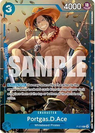 Portgas.D.Ace (Tin Pack Set Vol. 2) [One Piece Promotion Cards] Promo