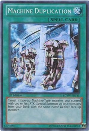 Machine Duplication [LCYW-EN145] Super Rare
