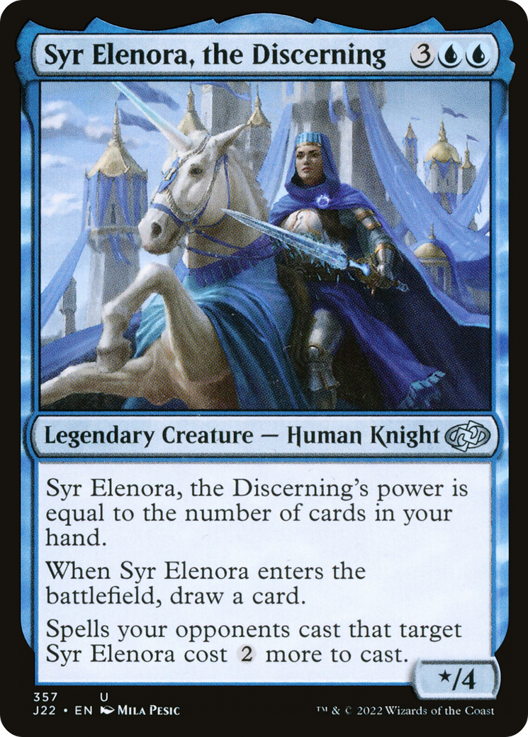 Syr Elenora, the Discerning [Jumpstart 2022]