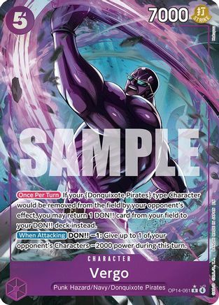 Vergo (Alternate Art) [The Azure Sea's Seven] Rare
