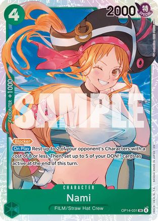 Nami [The Azure Sea's Seven] Super Rare
